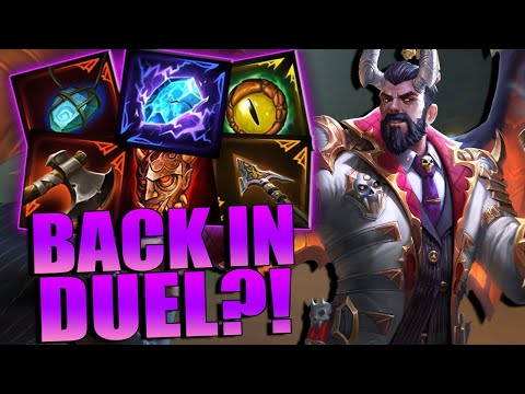 YOU CAN BUILD STARTERS AGAIN IN DUEL?! DUEL GLITCH! - Masters Ranked Duel - SMITE