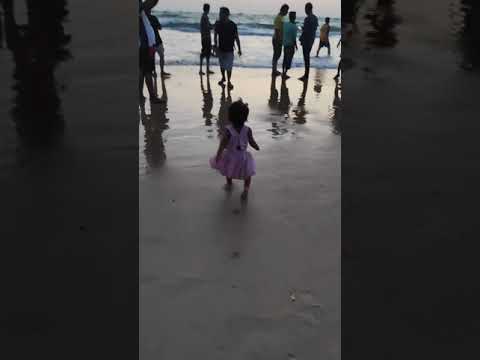 Vaibhavi on Calangute beach