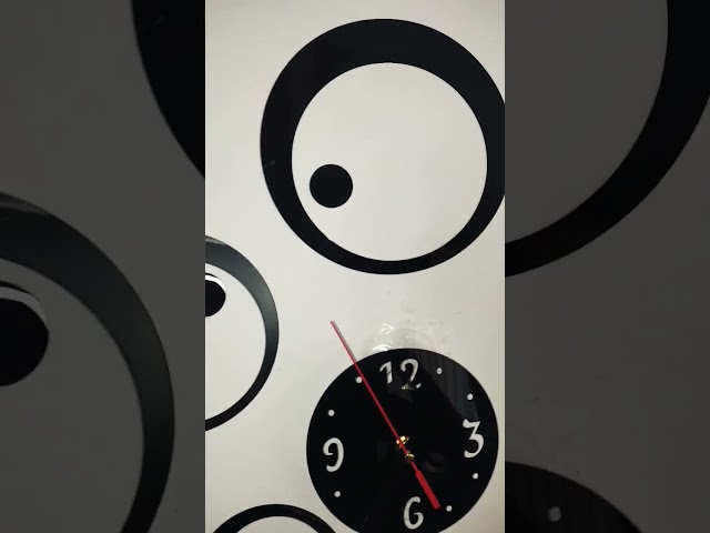 Vídeo relacionado con SHHAO Reloj de pared de vinilo con banda de música de Lord of the Rings con para sala de estar, cocina, regalos únicos hechos a mano para decoración de pared (sin luz)