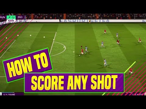 fifa 18 - first glitch - shoot glitch - how to shoot and score every single time