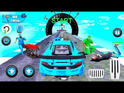 ✅Police Car Stunts GT Ramp 2022 - Impossible Car Racing Stunts 3D - Android Gameplay #20