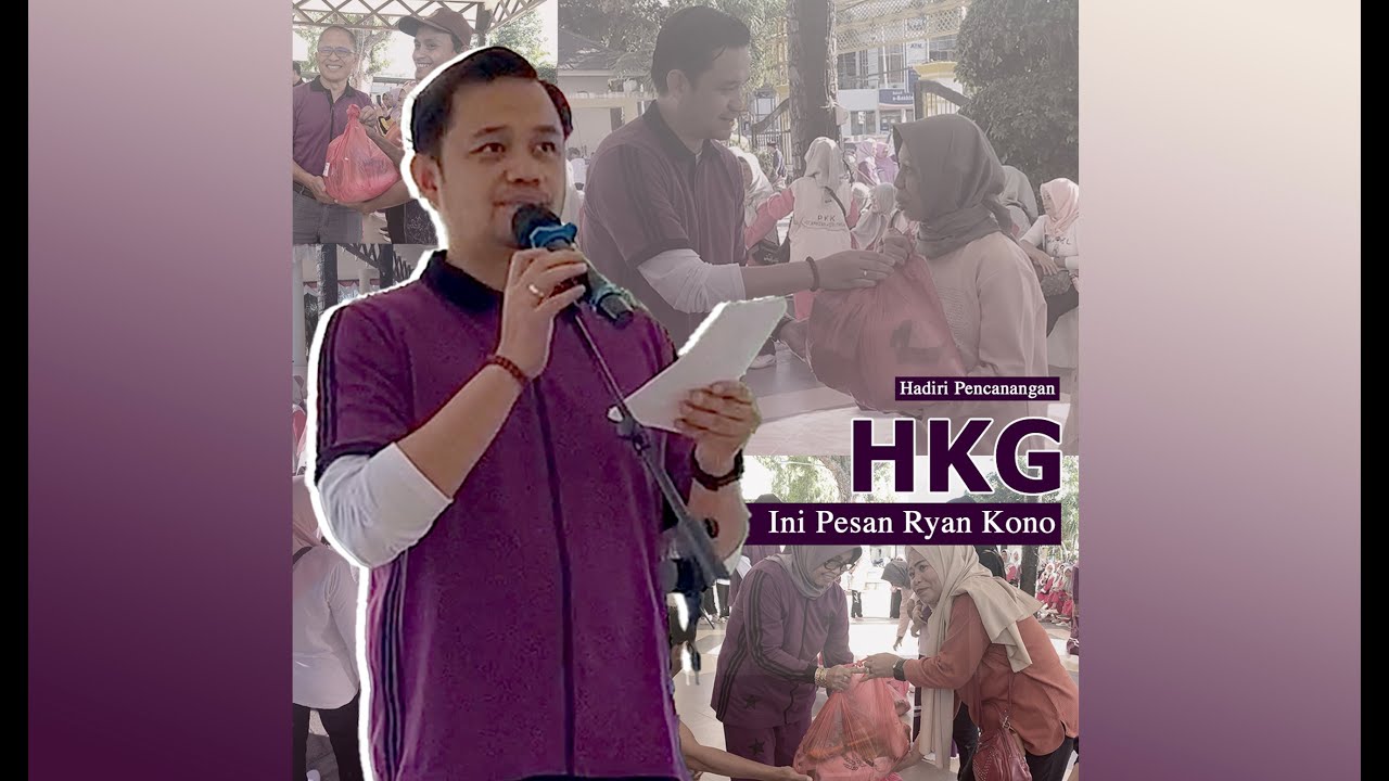 Hadiri Pencanangan HKG, Ini Pesan Ryan Kono
