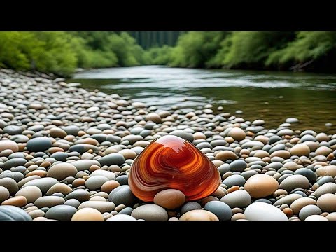 PROCURANOS PEDRAS, mas encontramos a preciosa NATUREZA. ágatas, quartzo e Cornalinas são bônus.