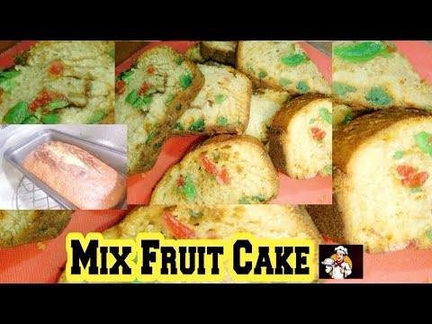 mix fruit cake by food express with sohail /withuot ovan cake recipe /🎂how to cook mix fruit cake
