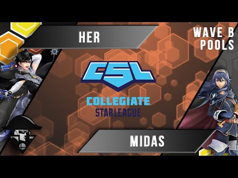 CSL 2019 - Ultimate Singles - her (Bayonetta) VS Midas (Lucina) - Wave B Pools