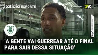 TAHUAN DEMONSTRA OTIMISMO SORBE O FUTURO DO AMÉRICA NA SÉRIE B APÓS EMPATE COM O SPORT