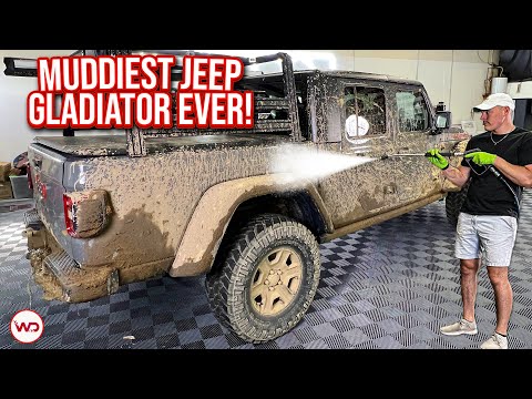 Thumbnail for Deep Cleaning The Muddiest Jeep Gladiator EVER! | Insane Disaster Detail Transformation! by SEAT, Jeep, Car, Vehicle