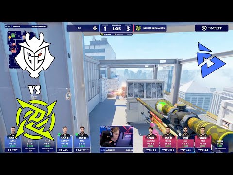 G2 VS NIP - HIGHLIGHTS - BLAST Premier Spring CS:2 2024