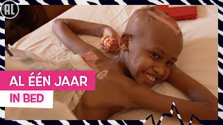 HAMZA HEEFT BRANDWONDEN OVER ZIJN HELE LICHAAM | TOPDOKS IN DE LUCHT