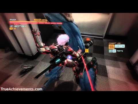 Metal Gear Rising: Revengeance - R04 All Ranked Fights, S Rank, No Damage (Revengeance)