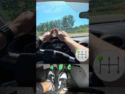 How to Drive a Manual Car in ONE Minute!