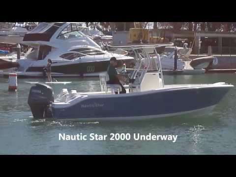 Nautic Star 2000 Offshore Center Console Underway by South MountainYachts