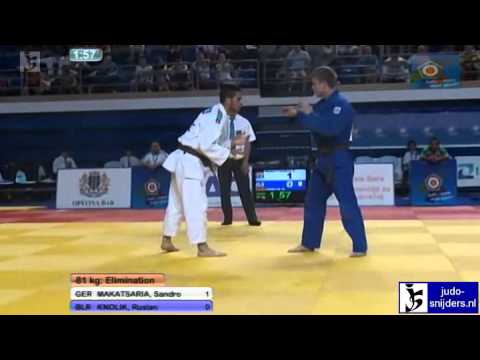 Sandro Makatsaria (GER) - Ruslan Knolik (BLR) [-81kg]