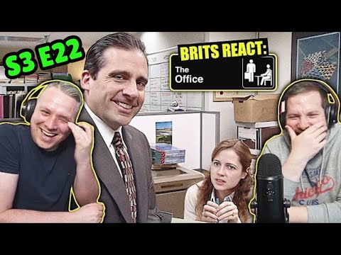 British Guys HILARIOUS The Office Reaction | Season 3 Episode 22 (Women's Appreciation)