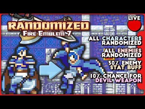 Part 2: Fire Emblem 7: Mega Randomizer Ironman - "Dual-Wielding Hector!"