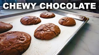 Chocolate Meringue Cookies - No Flour