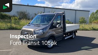 Ford Transit 105pk Pritsche AHK Klima Tempomat Euro6 Pickup A/C Towba flatbed truck < 3.5t for sale - Image 4 | Autoline KE Ford Transit 105pk Pritsche AHK Klima Tempomat Euro6 Pickup A/C Towba flatbed truck < 3.5t | Image 4 - Autoline