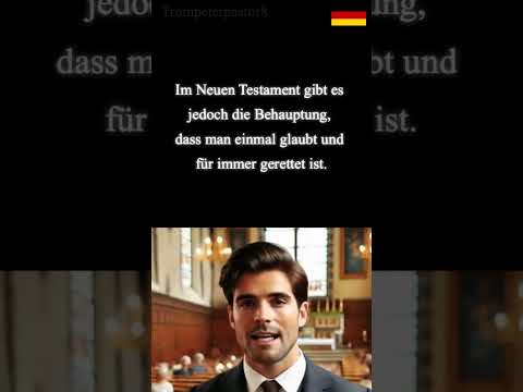 Falsche Pastoren, die seltsame Soteriologie verkünden