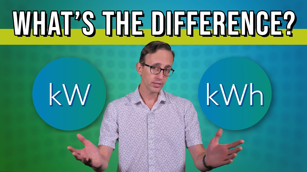 What's the Difference Between kW and kWh? | EV Basics