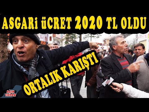 Asgari Ücret 2020 Lira Oldu Ortalık Karıştı!