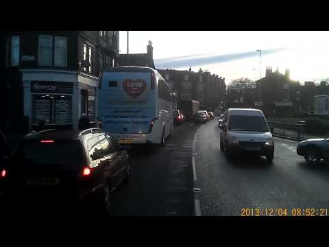 Bike lanes in Leeds "empty" is total rubbish. Bonus truck RLJ