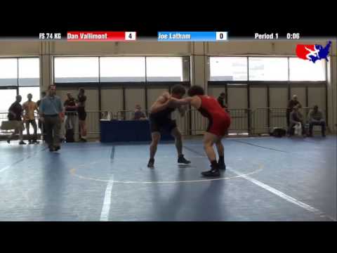 Dan Vallimont vs. Joe Latham at 2013 Las Vegas/ASICS U.S. Open