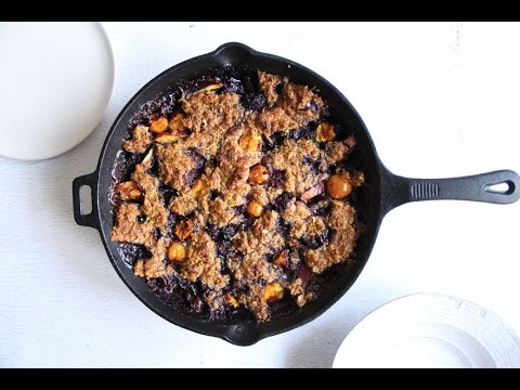 Healthy "Any Fruit" Fruit Crumble Recipe