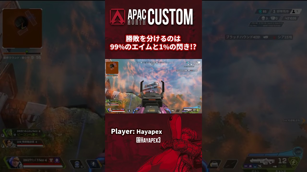 互いに全てを出し尽くした最終ラウンド。最後に残るのは己の肉体のみ！ #ANClip#ApexLegends #shorts