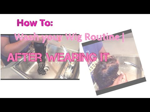 Beginner Friendly | How to Wash Your Wig | 💣😉 Video