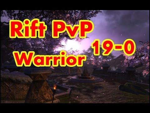 Rift PvP | Rift Gameplay 11 | Warlord Warrior PvP 19 Killing Blows 0 Deaths