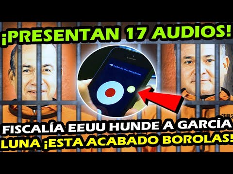 US PROSECUTOR'S OFFICE PRESENTS 17 AUDIO RECORDS ON GENARO GARCIA LUNA! LUNA AND FELIPE CALDERON ...