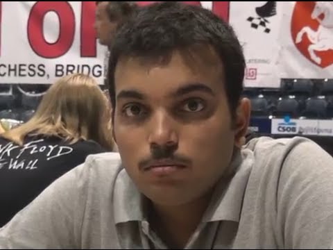 A 1.28. GM Konstantin Chernyshov   -  Abhishek Kelkar  1 - 0