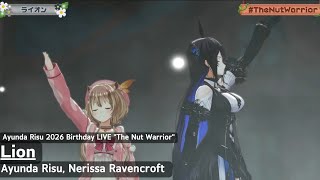 Ayunda Risu, Nerissa Ravencroft ♬ライオン (Lion) - May’n Ft. Nakajima Megumi @HappyRisuDay2026