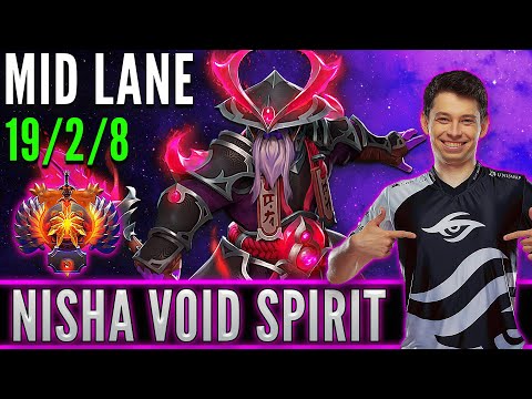 Secret.Nisha  [ Void Spirit ]  Mid Lane Pro Gameplay - Dota 2 Full Game