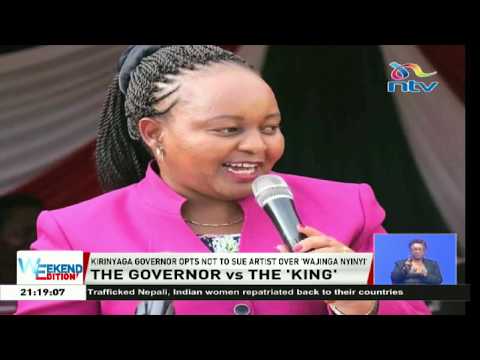 Wajinga Nyinyi: Governor Anne Waiguru opts not to sue King Kaka