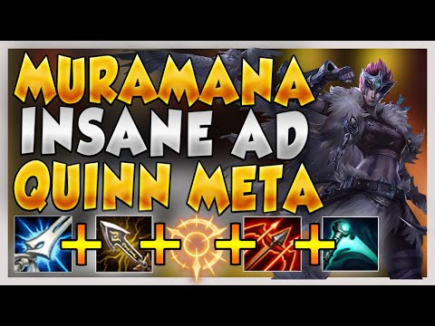 THIS MURAMANA QUINN BUILD IS INCREDIBLE IN SEASON 10! (INSANE CARRY POTENTIAL) - League of Legends