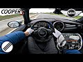 MINI COOPER S F56 TOP SPEED DRIVE ON GERMAN AUTOBAHN