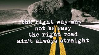 Walk on the Rocks-(lyrics)  Alan Jackson