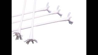 one balloon holder for foil balloon,12˝ Balloon Saddle,E-Z Balloon Stick