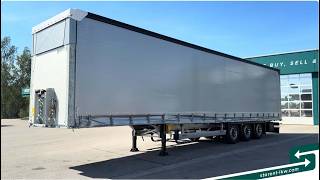 Nauja užuolaidinė puspriekabė Schmitz Cargobull Varios Hubdach Liftachse XL-Zertifikat Multilock LED-R&uuml;ckfahrlic | Vaizdas 4 - Autoline