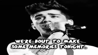 Live While We're Young (Acoustic Version) (Lyrics + Pictures) HD