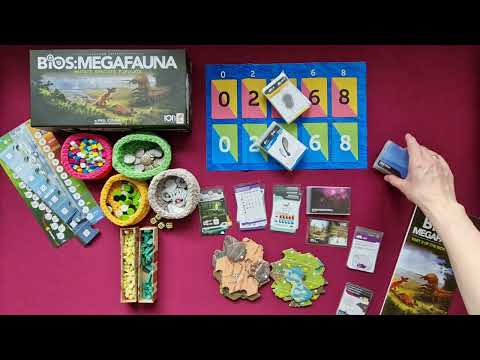 Bios: Megafauna társasjáték bemutató és előkészítés 2 főre - vrnk