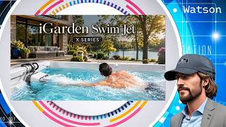 iGarden Swim Jet X Series: Bring the Water Park Home - 10h Max Runtime, 1000W Power Current
