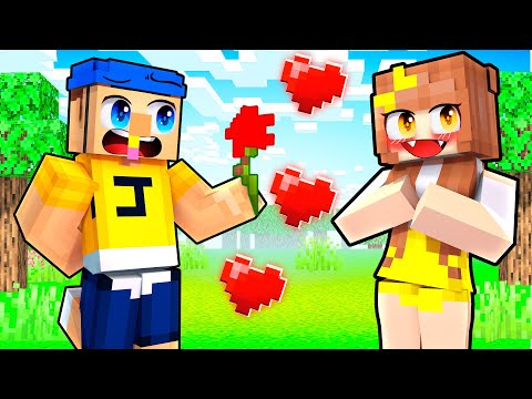 HOW I MET CRAZY FAN GIRL In Minecraft!