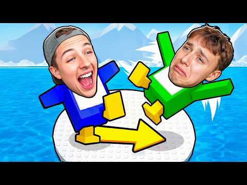 I Trolled My Brother In Roblox Knockout!