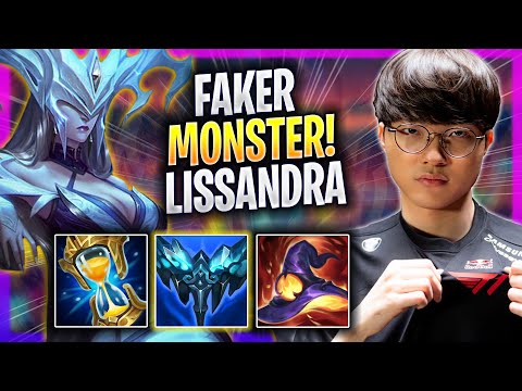 FAKER IS A MONSTER WITH LISSANDRA! - T1 Faker Plays Lissandra MID vs Qiyana! | Season 2023