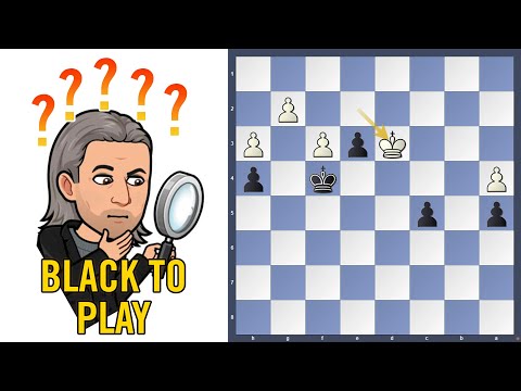 Chess puzzle of the week - Black to play, Victor Bologan vs Ding Liren