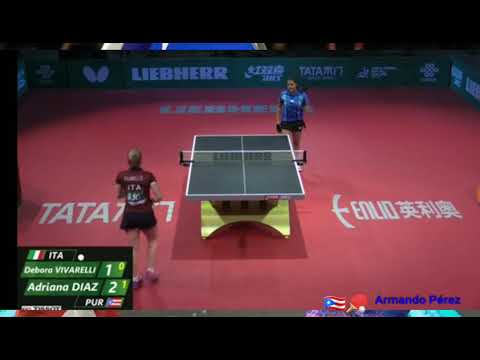 Adriana Diaz vs Debora Vivarelli  World Championship