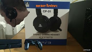 omracer Reviews: 4Gamers CP-01 Stereo Gaming Headset (Works on PS4)
