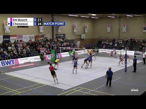 NLA Volleyball: Sm'Aesch - VBC Cheseaux